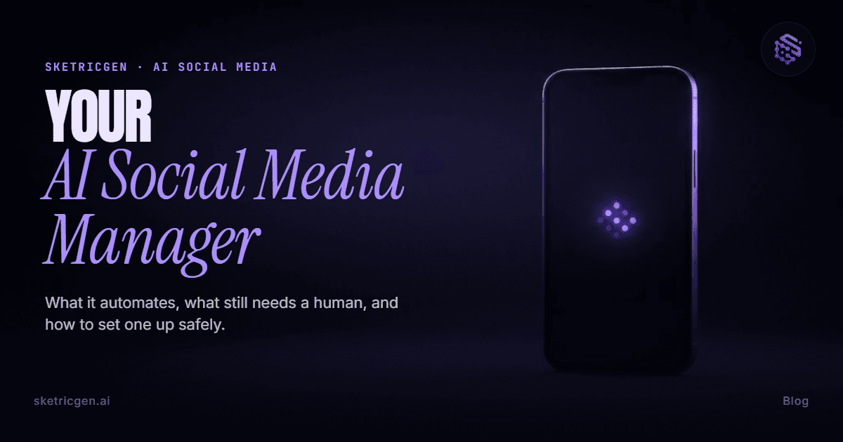 AI Social Media Manager: What It Can (and Can't) Do