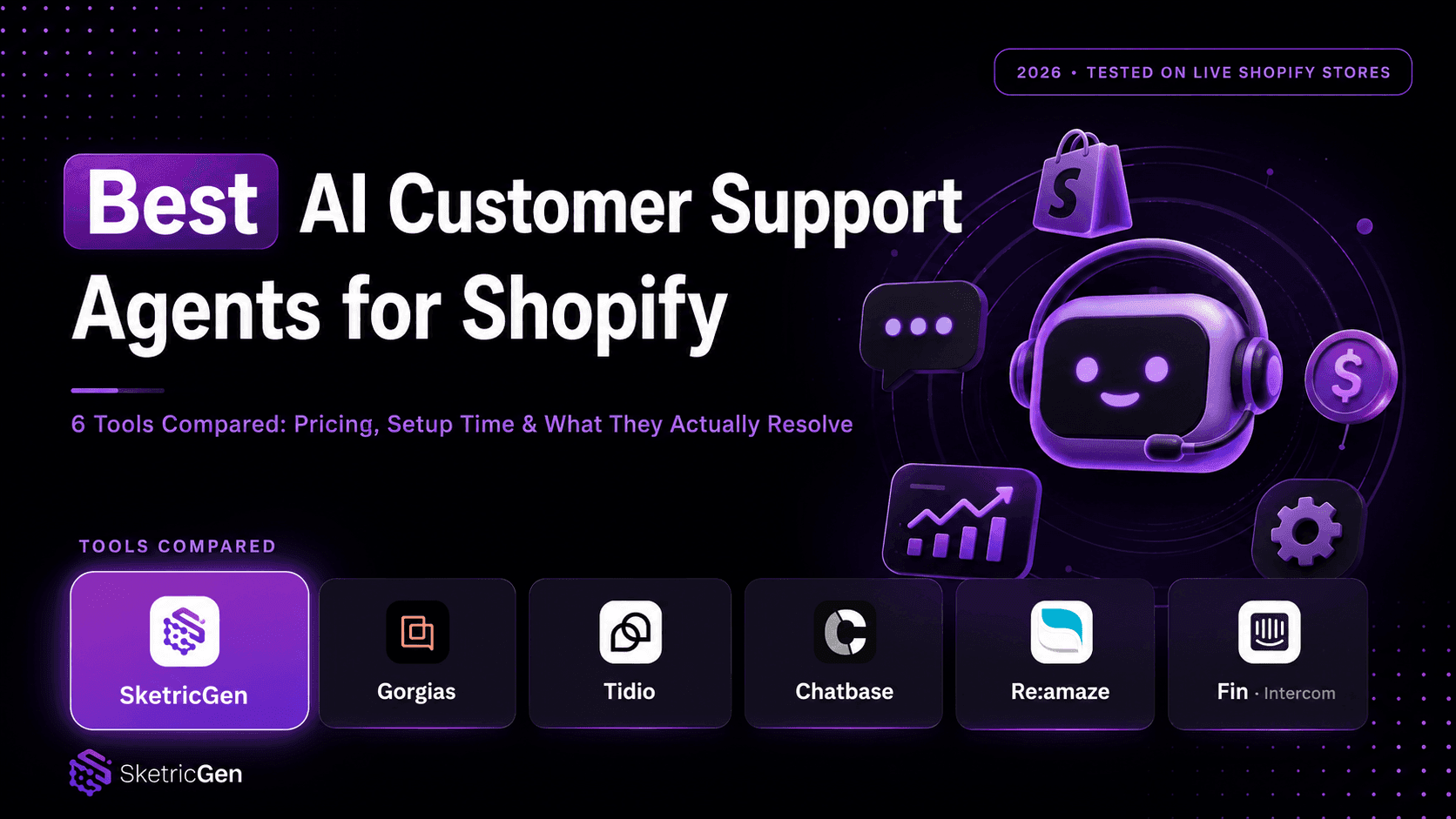 Best AI Customer Support Agents for Shopify: 6 Tools Compared (2026)