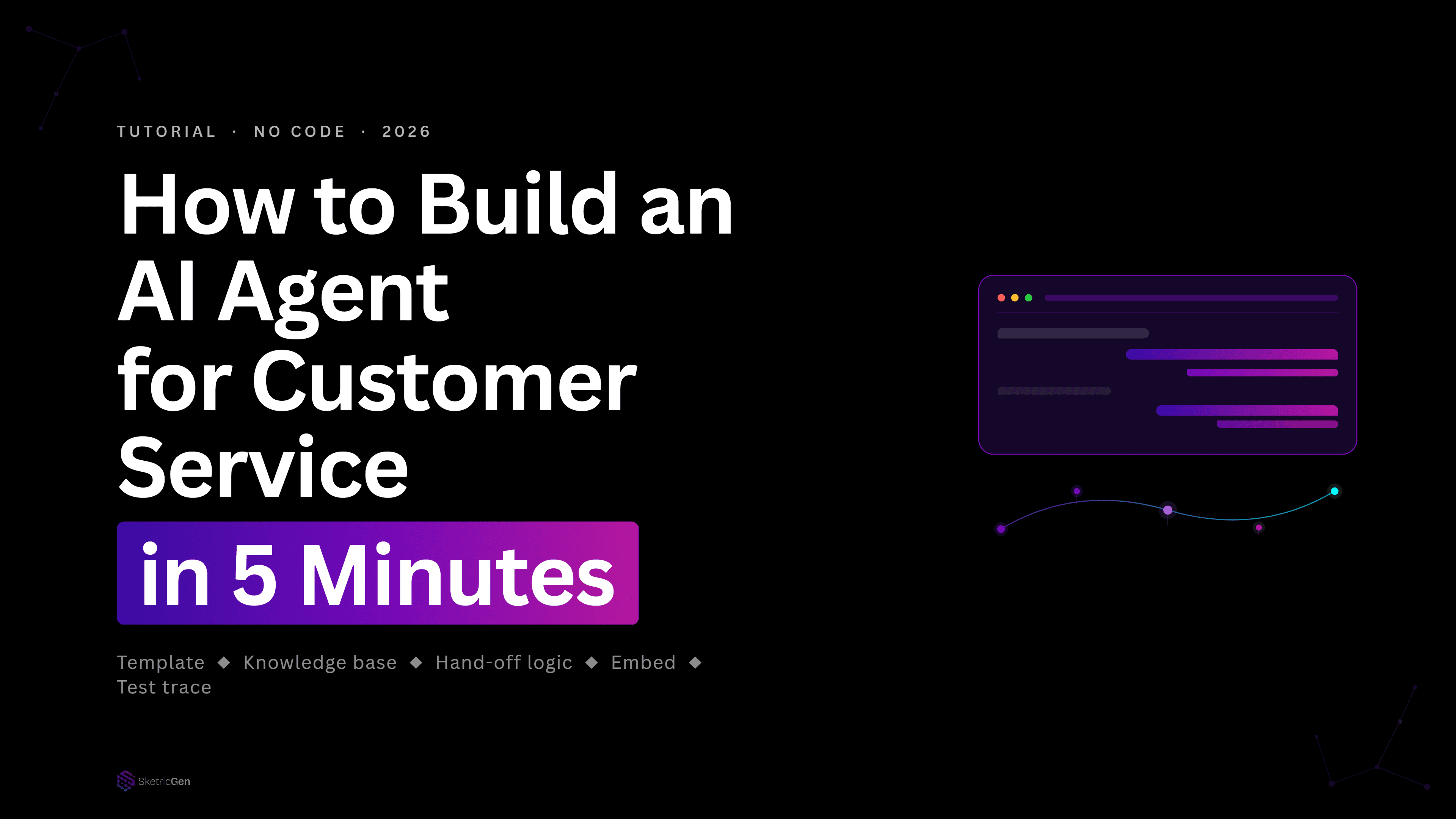 How to Build an AI Agent for Customer Service in Under 15 Minutes (No-Code, 2026)