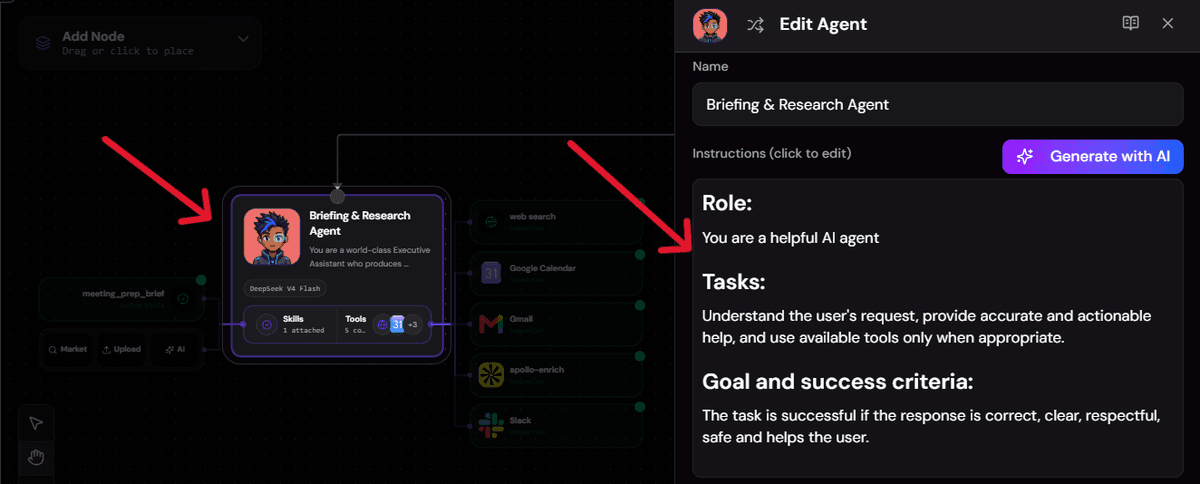 Briefiing & research Agent