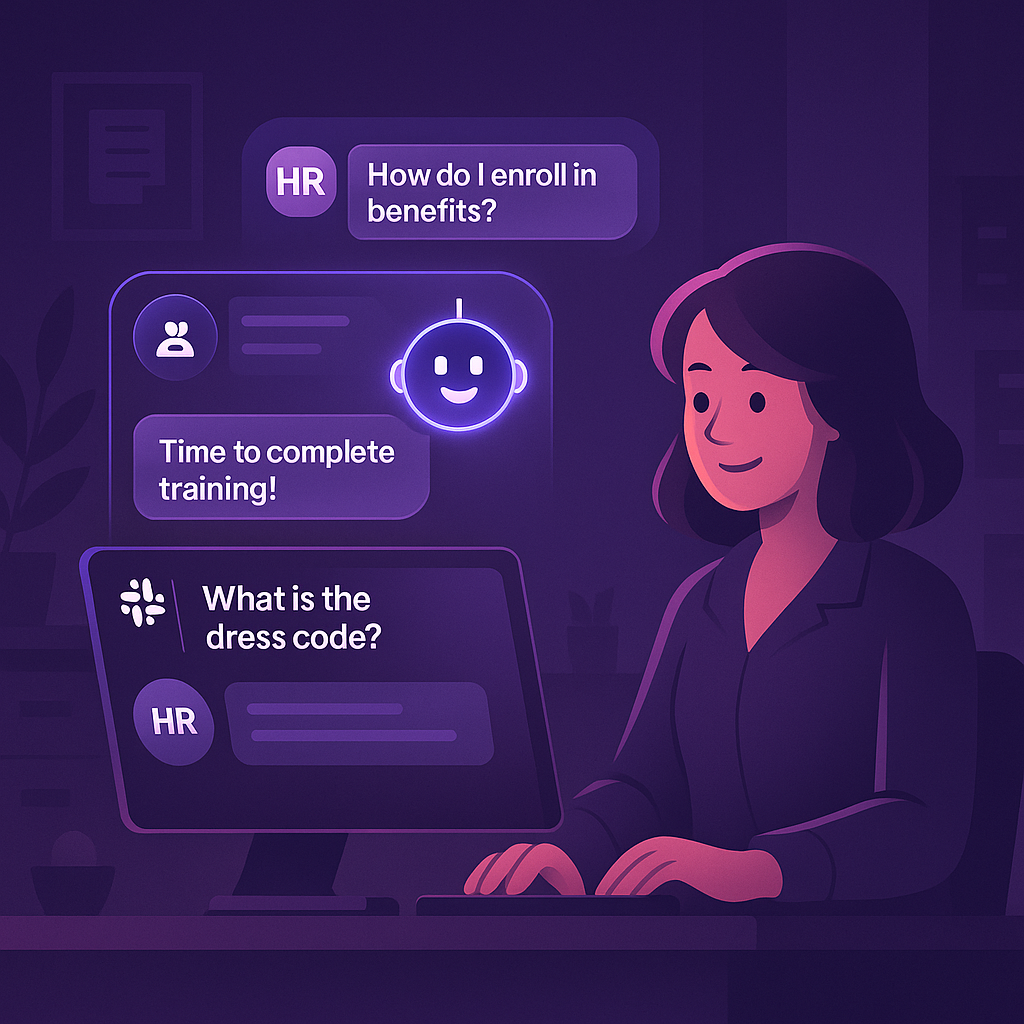Slack AI Agent for HR and Ops