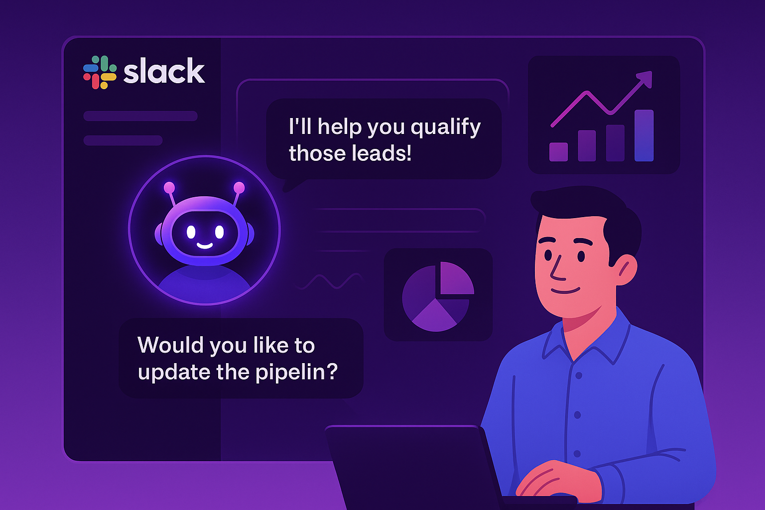 AI Agent Assisting Slack Sales Team