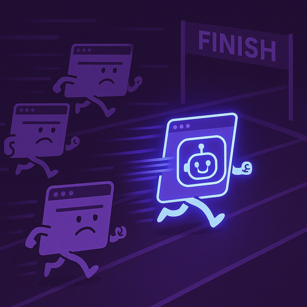 AI Agent beating competition